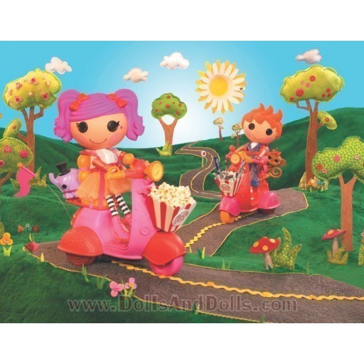 Lalaloopsy doll Accesories 31 cm - Red Scooter with radio control