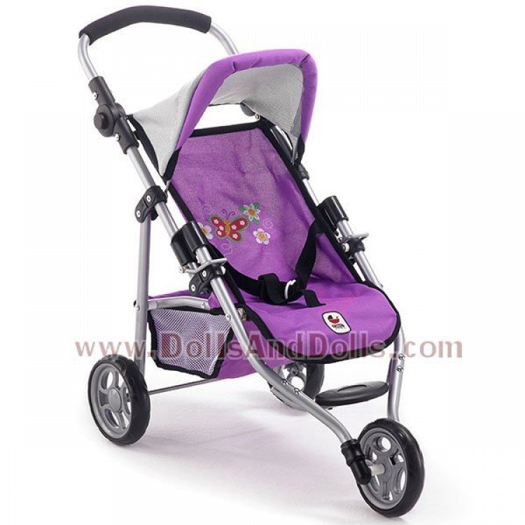 Cochecito Chic Lola Morado 58 cm