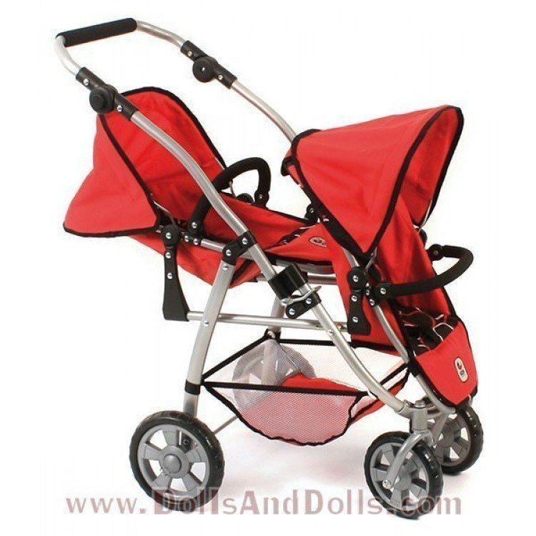 Sillita doble Chic Vario Rojo círculos 79 cm