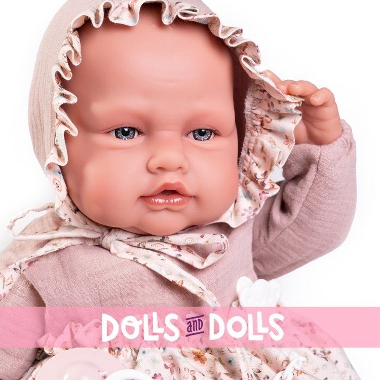 Antonio Juan doll 50 cm - BabyDoo Palabritas with hood