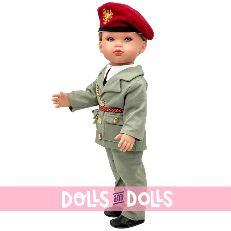 Antonio Juan doll 45 cm - Military Leonor - Limited Edition