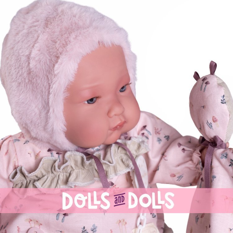 Antonio Juan doll 52 cm - "Mi primer Reborn" Alejandra with dou dou