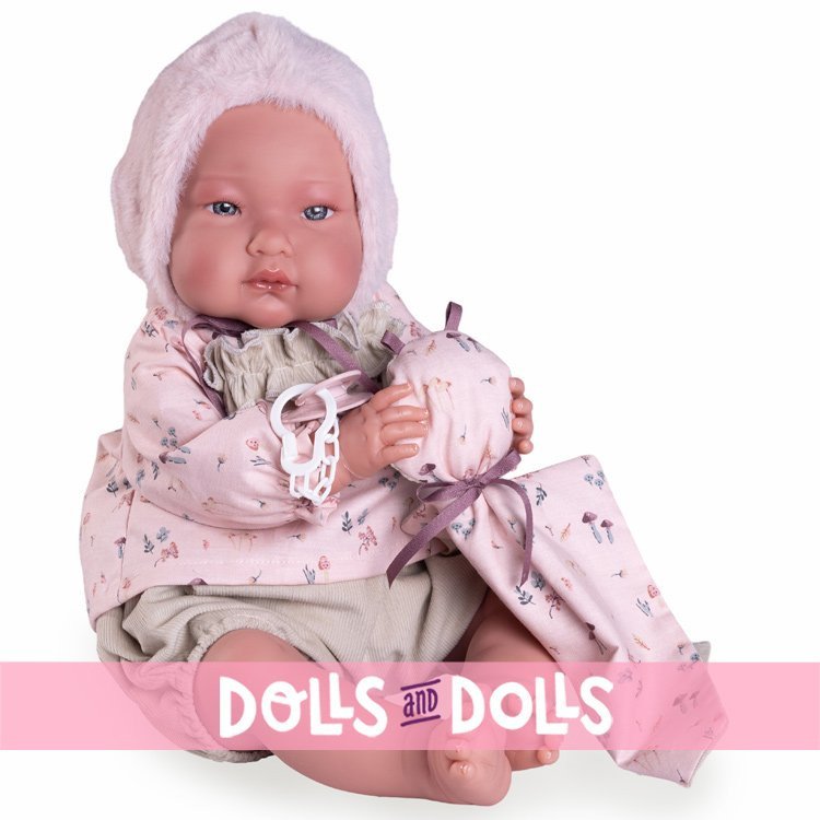 Antonio Juan doll 52 cm - "Mi primer Reborn" Alejandra with dou dou