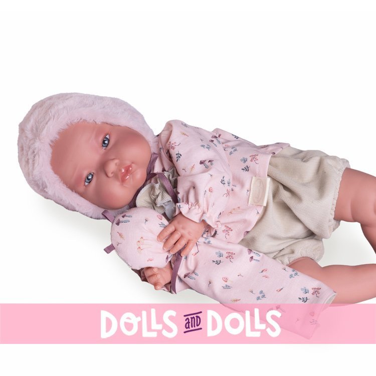 Antonio Juan doll 52 cm - "Mi primer Reborn" Alejandra with dou dou