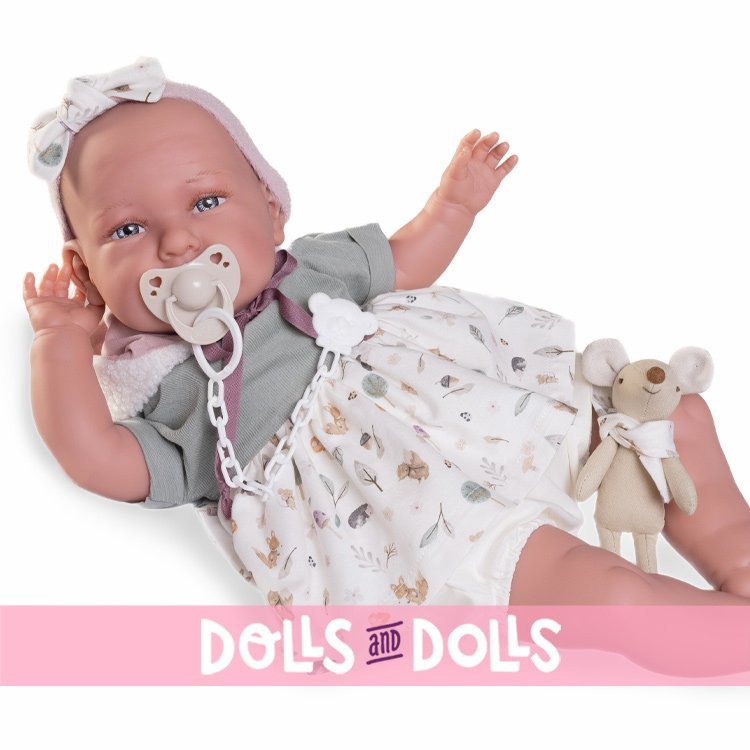 Antonio Juan doll 52 cm - "Mi primer Reborn" Daniela plushie
