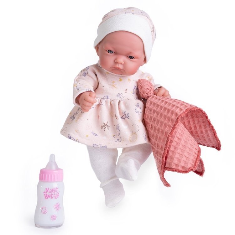 Antonio Juan doll 26 cm - Pitu with dou dou and bottle - Dolls And