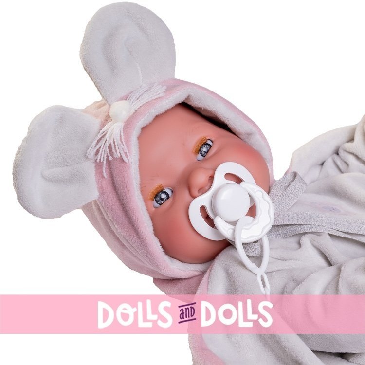 Antonio Juan doll 42 cm - Newborn Mia Pee - Little mouse