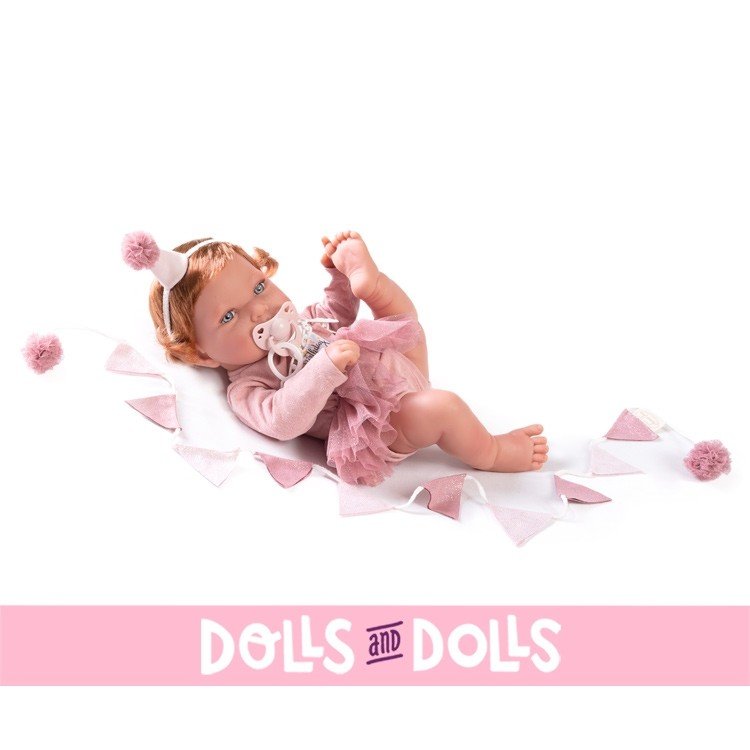 Antonio Juan doll 42 cm Newborn Pipa Happy Birthday Dolls And
