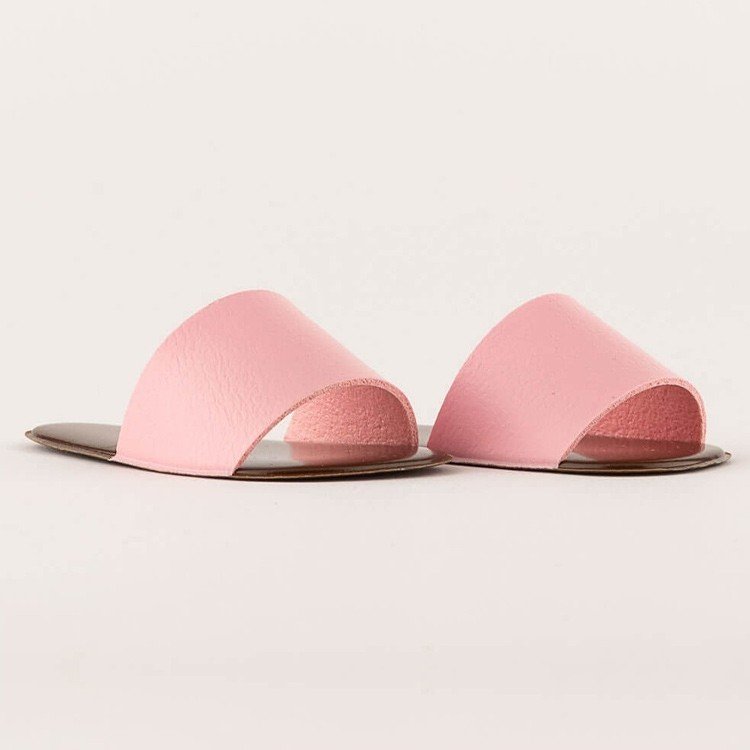 Complements for Así doll 40 cm - Pink flip flops for Sabrina doll