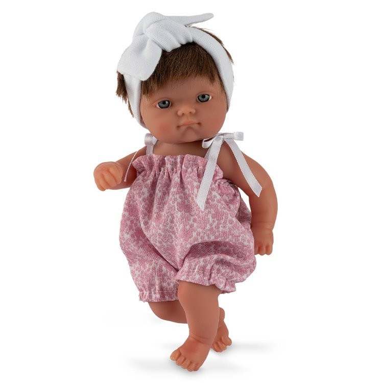 Así doll 20 cm - Nené with a pink floral print outfit