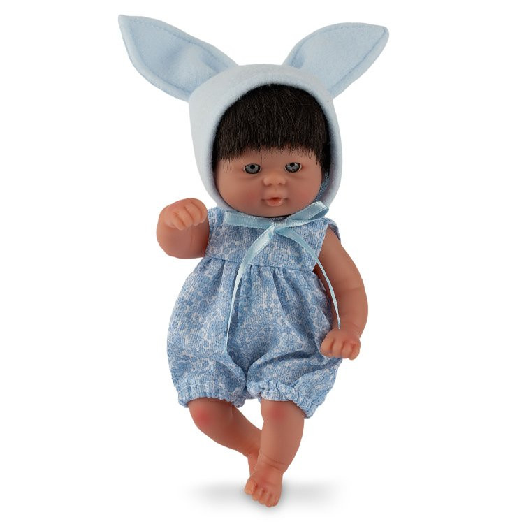 Así doll 20 cm - Nico with blue floral print outfit
