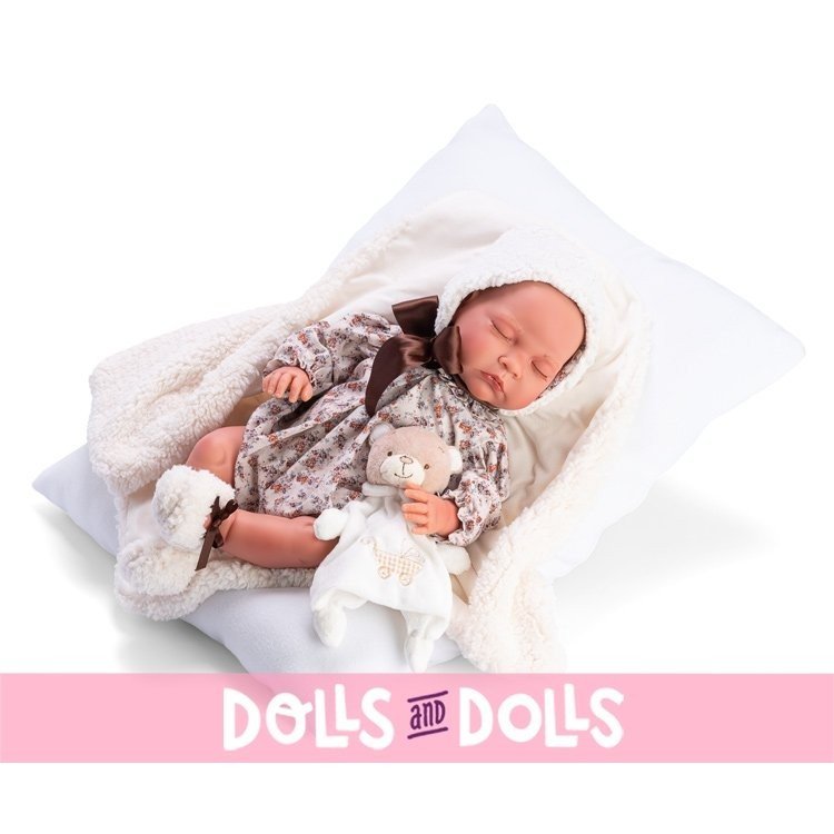 Así doll 46 cm - Noah, limited series Reborn type doll