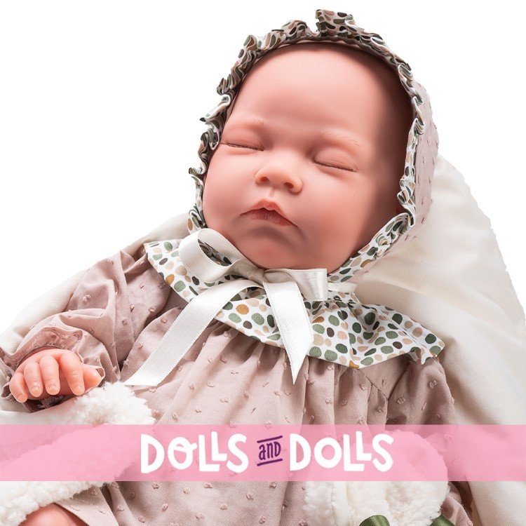 Así doll 46 cm - Gisela, limited series Reborn type doll