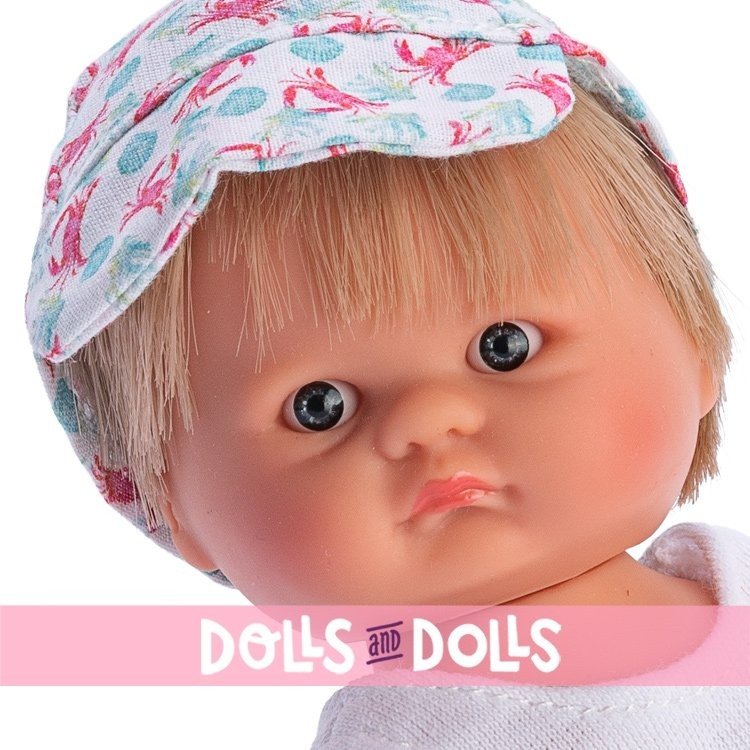 Así doll 20 cm - Bomboncín boy with beach crab set