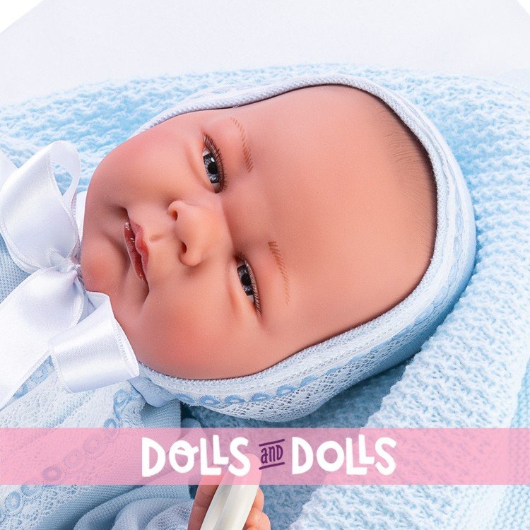 Así doll 46 cm - Pelayo, limited series Reborn type doll