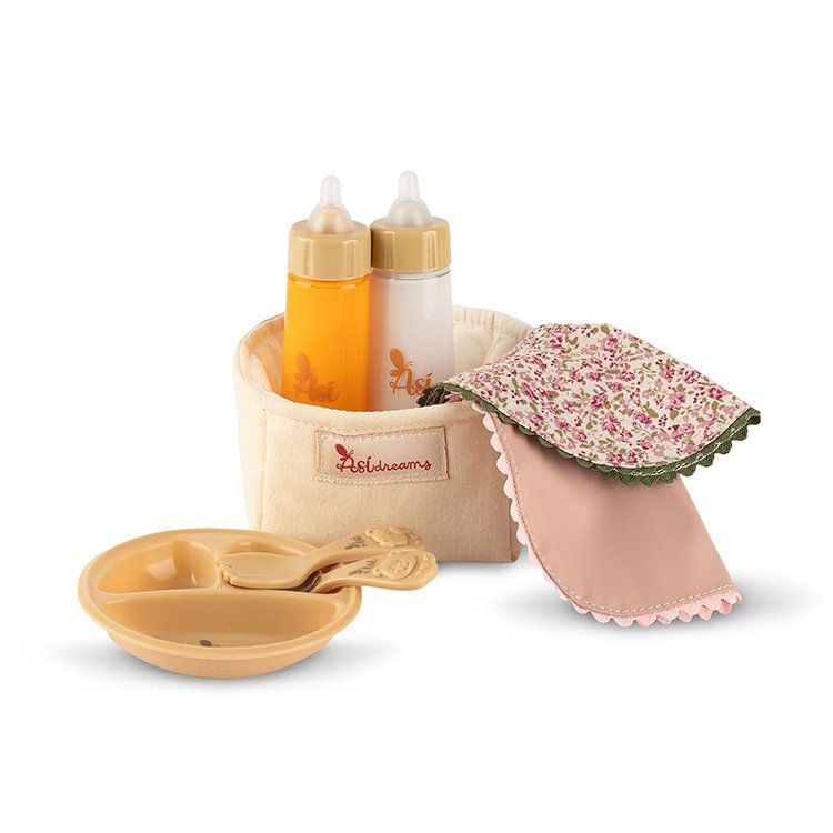 Complements for Asi doll - Así Dreams - Martina Collection - Toy Food Set