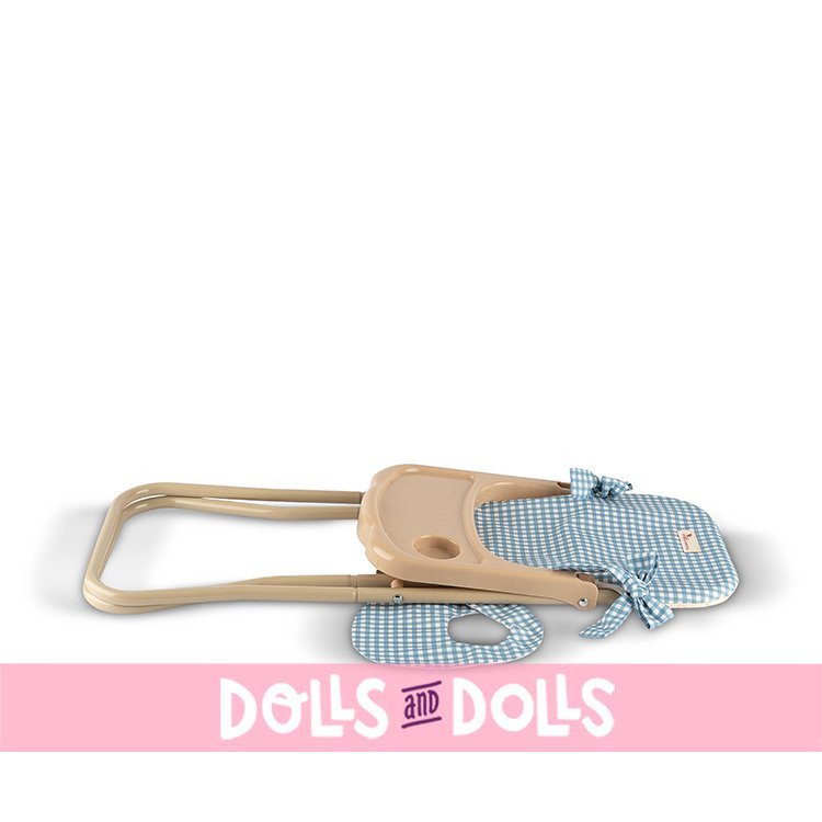 Complements for Asi doll - Así Dreams - Noel Collection - High chair with tray and bib