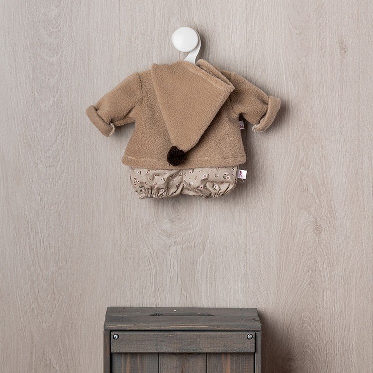 Outfit for Así doll 36 cm - Green Collection Sweatshirt for Koke doll