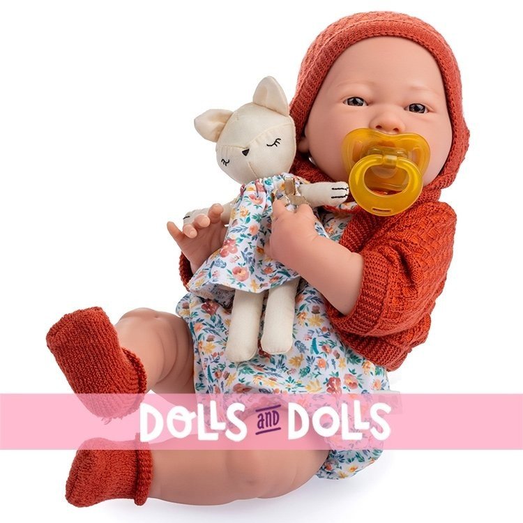 Berenguer Boutique doll 38 cm - La Newborn Nature 18066 (girl)
