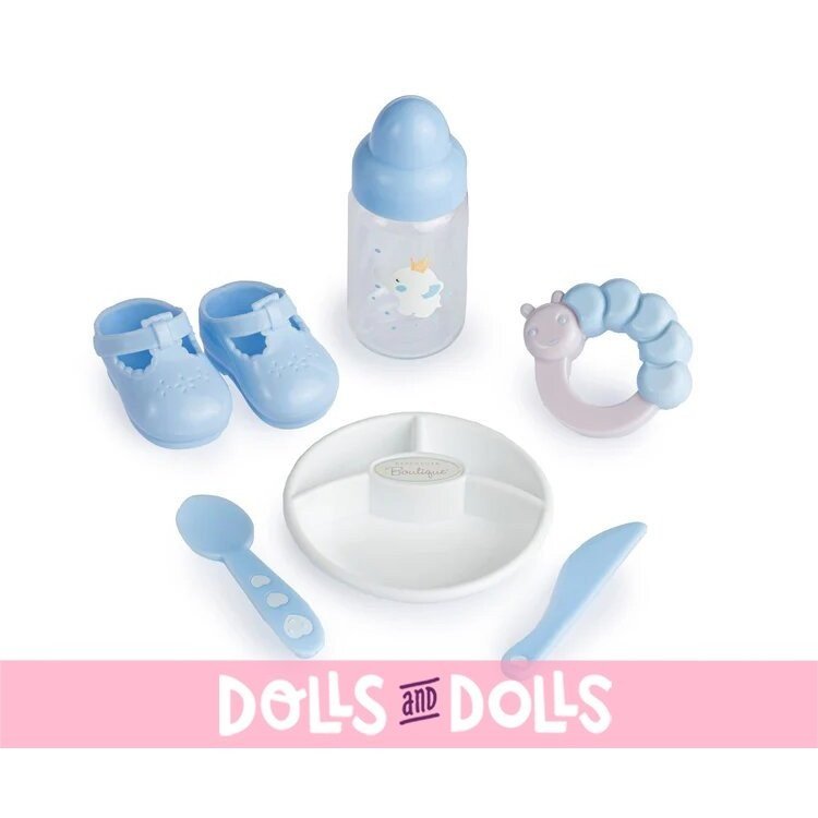 Berenguer Boutique doll 38 cm - With blue pyjamas and accessories