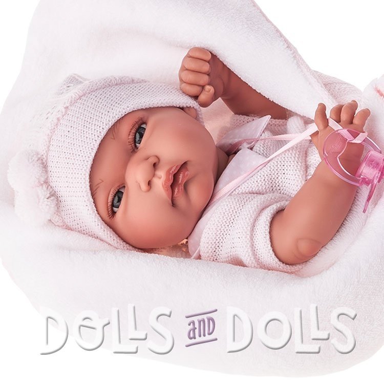Antonio Juan doll 33 cm - Baby Toneta girl with blanket