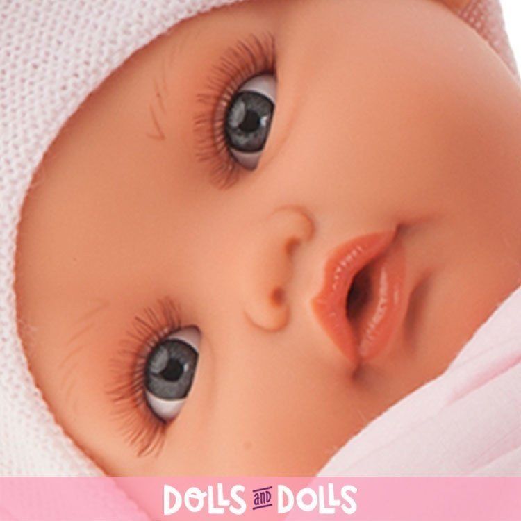 Antonio Juan doll 42 cm - Beni with blue cushion