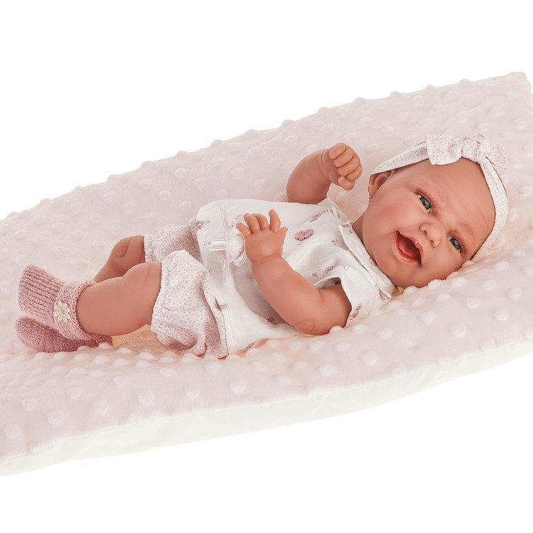 Antonio Juan doll 33 cm - Baby Clara cushion