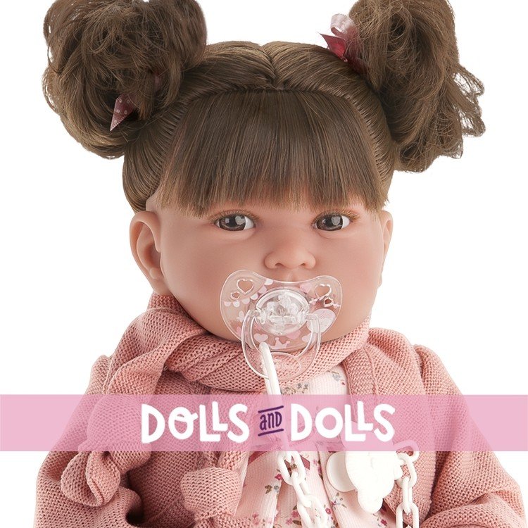 Antonio Juan doll 40 cm - Pipa with pigtails
