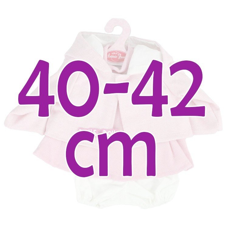 Outfit for Antonio Juan doll 40-42 cm - Pink dress with jacket