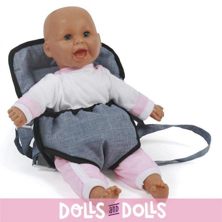 Baby doll carrier - Bayer Chic 2000 - Blue denim