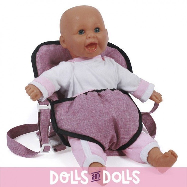Baby doll carrier - Bayer Chic 2000 - Pink denim