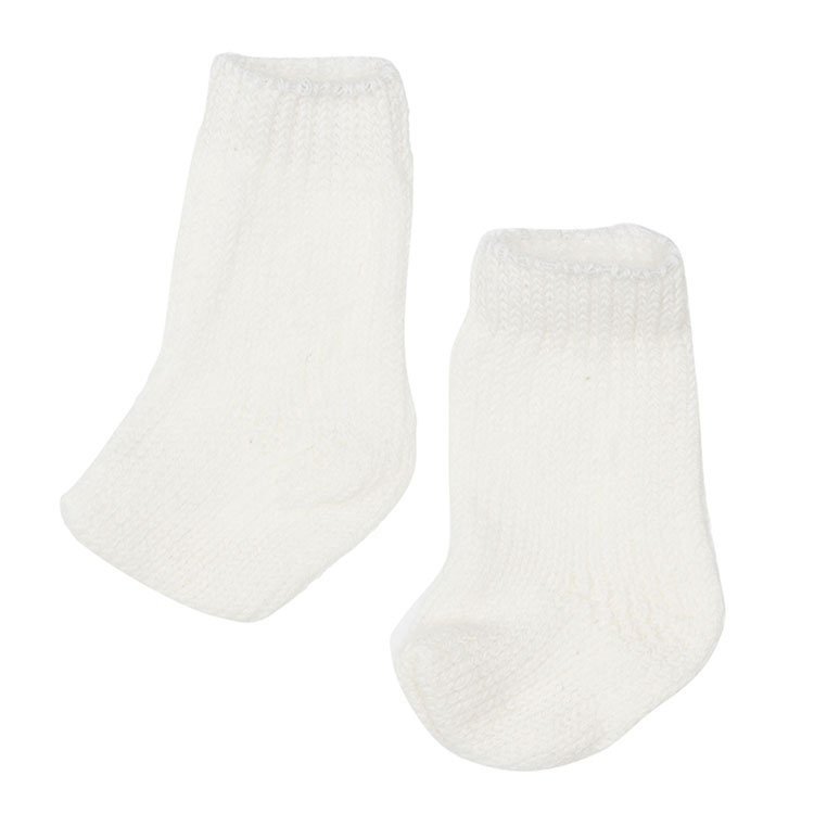 Complements for Así doll 36 to 40 cm - Beige socks