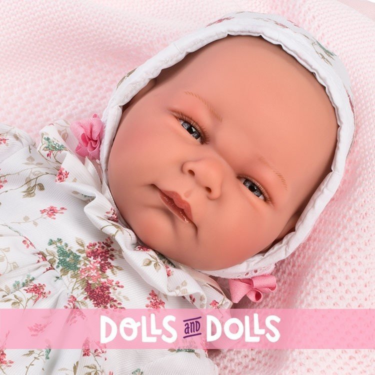 Así doll 46 cm - Olivia, limited series Reborn type doll