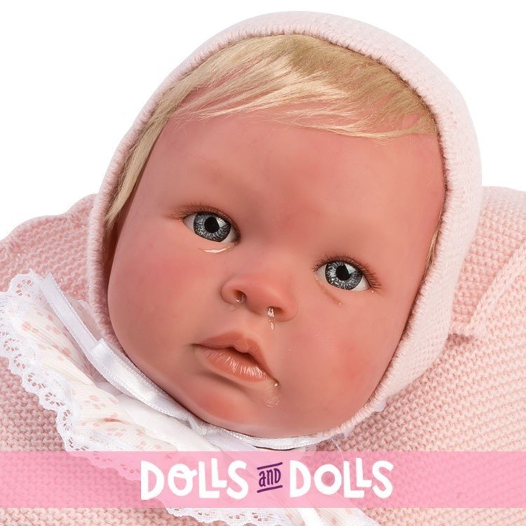 Así doll 46 cm - Vera Real Reborn doll with hair