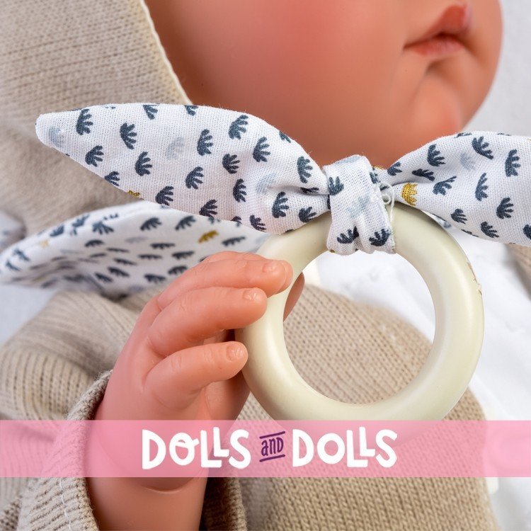 Así doll 46 cm - Darío, limited series Reborn type doll