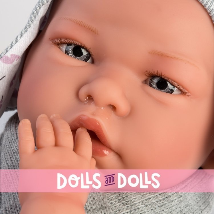 Así doll 46 cm - Érica, limited series Reborn type doll