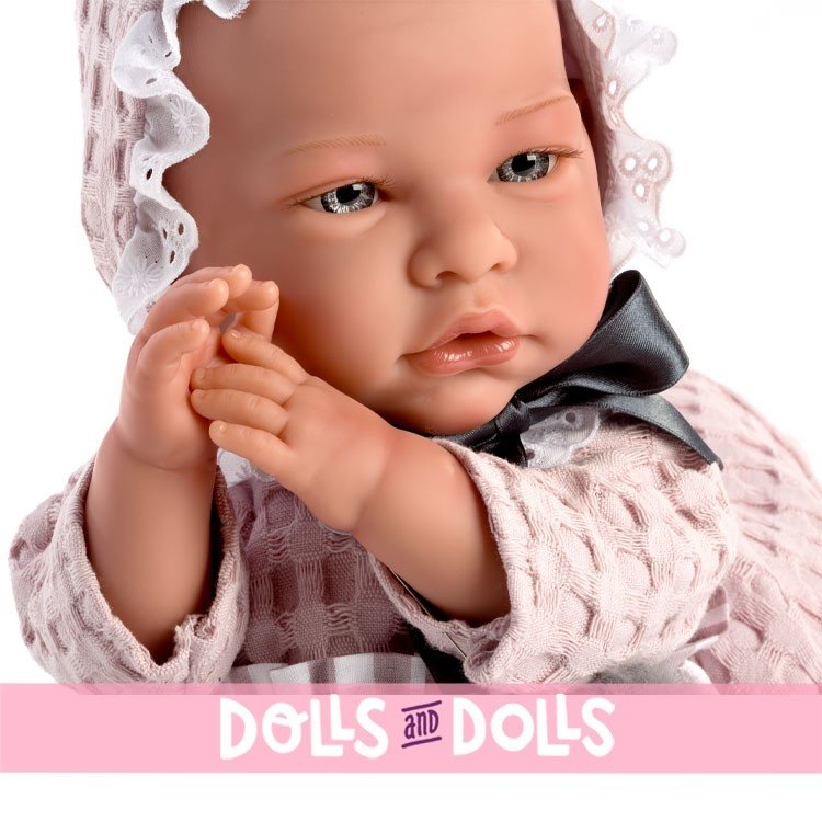Así doll 46 cm - Lourdes, limited series Reborn type doll
