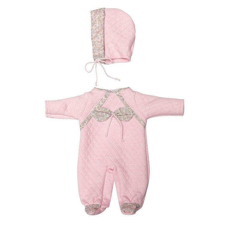 Outfit for Así doll - Pink snowsuit for María doll 43 cm