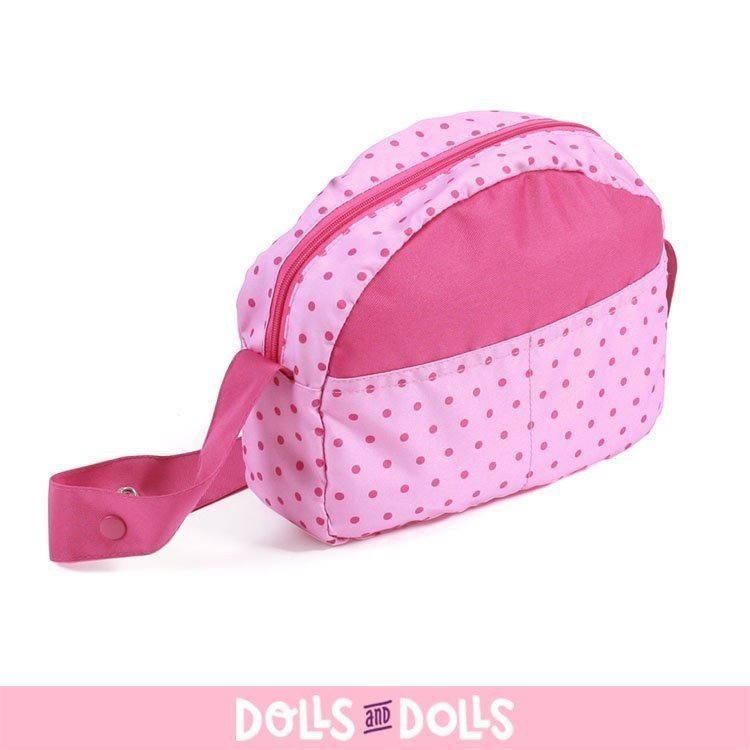Bag for doll pram - Bayer Chic 2000 - Dots Pink