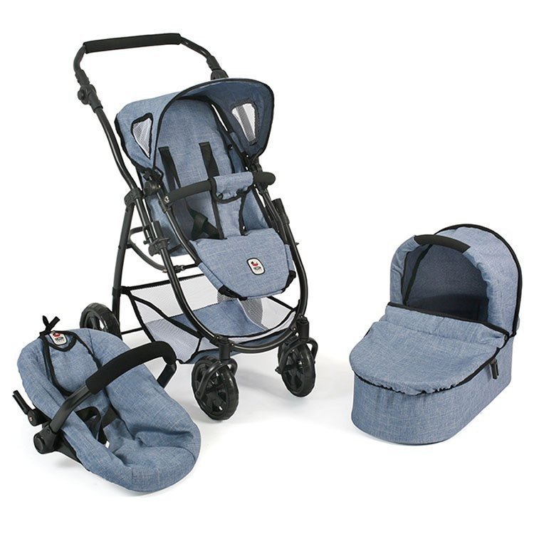 Bayer Chic 2000 Sacco A Pelo Per Bambole – Adatto A Bambole Fino A 55 Cm, Con Cerniera, Colore Stella Lilla, Dimensioni 45x27 Cm