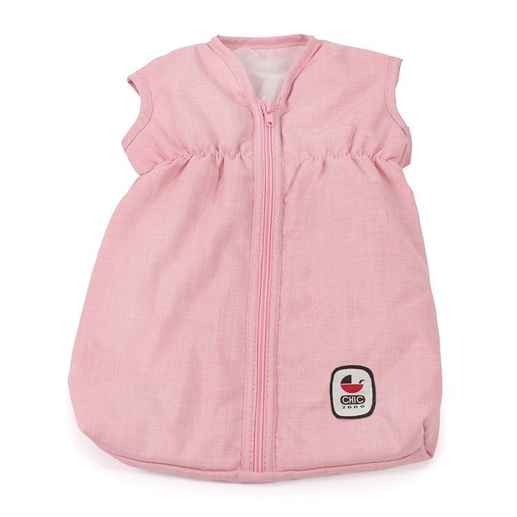 Sleeping bag for dolls to 55 cm - Bayer Chic 2000 - Pink-grey