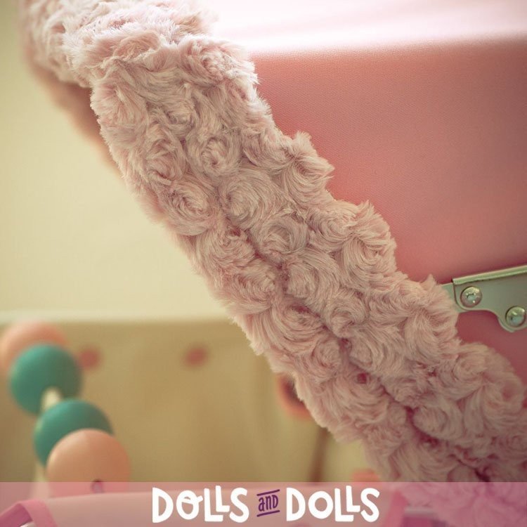 Pink winter kit for Bebelux Big doll pushchair