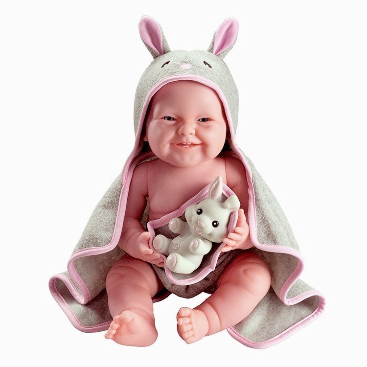 Berenguer Boutique doll 43 cm - La newborn Moments - Little rabbit
