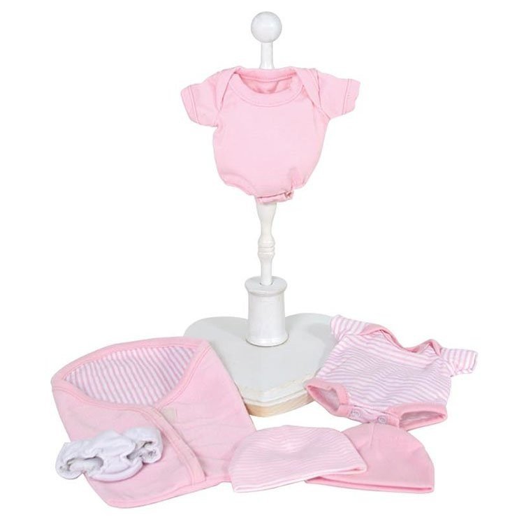 Outfit for Berenguer Boutique doll 24 cm - Assortment 1 - Pink