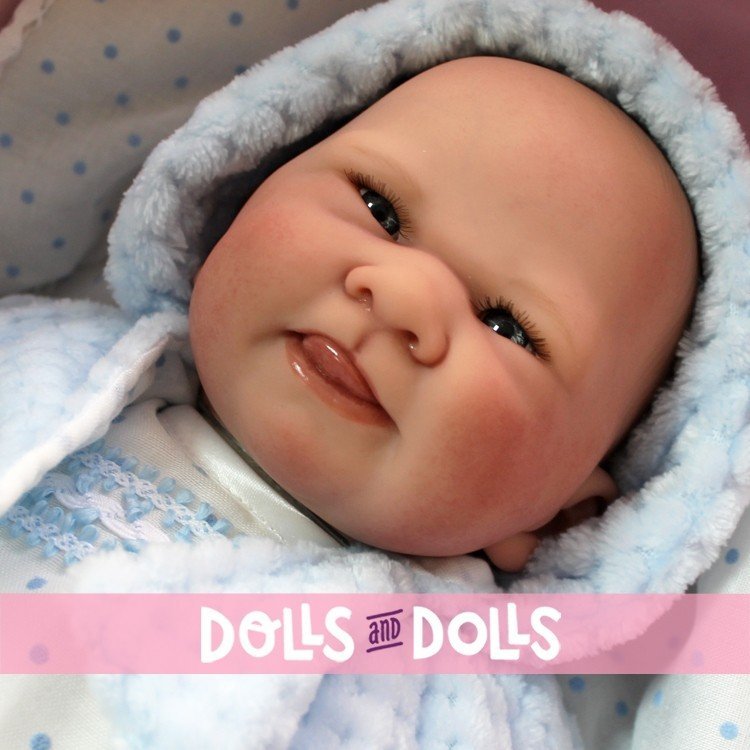 Berenguer Classics doll 38 cm - Hand Painted Reborn doll - Newborn