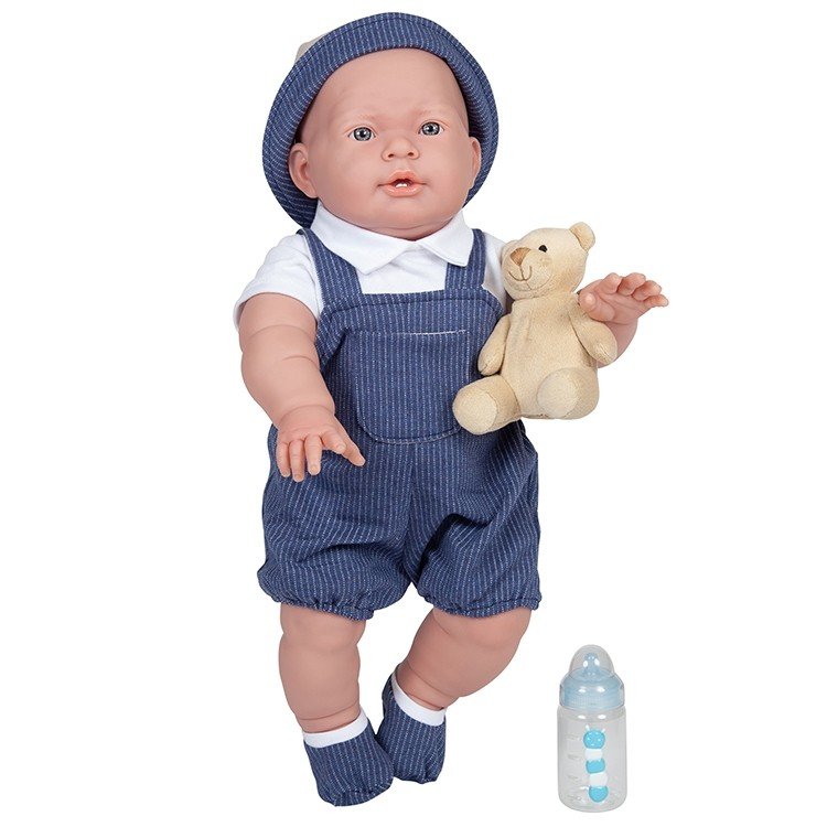 Berenguer Boutique doll 46 cm Lucas hat (boy) DollsAndDolls