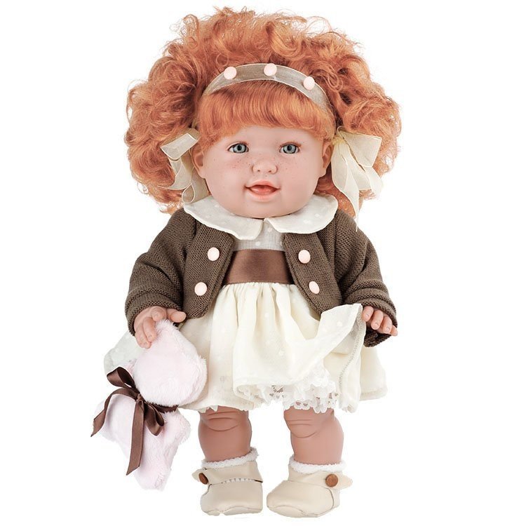 Berjuan doll 38 cm - Boutique dolls - Andrea redhead girl