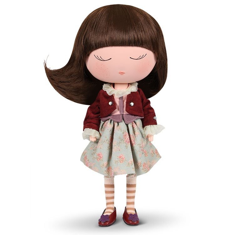 Berjuan doll 32 cm - Anekke - Cozy with maroon outfit