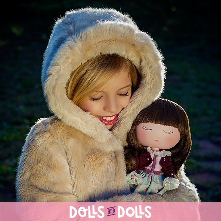 Berjuan doll 32 cm - Anekke - Cozy with maroon outfit