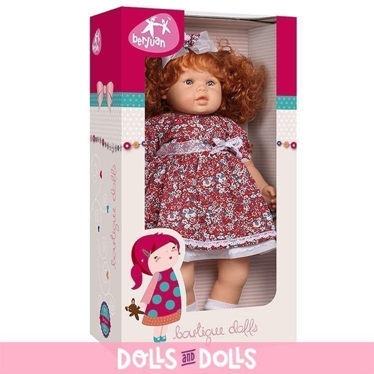 Berjuan doll 63 cm - Boutique dolls - Anne with flowers dress